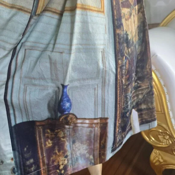 NWT Vivienne Westwood Anglomania Women’s Liberty Dress, Salon Print -- 38, US 2 - Picture 8 of 15